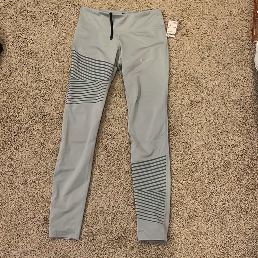 Nike gray DRI-FIT running leggings